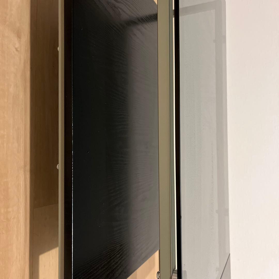 未使用　ガラス　ローテーブル　ニトリ