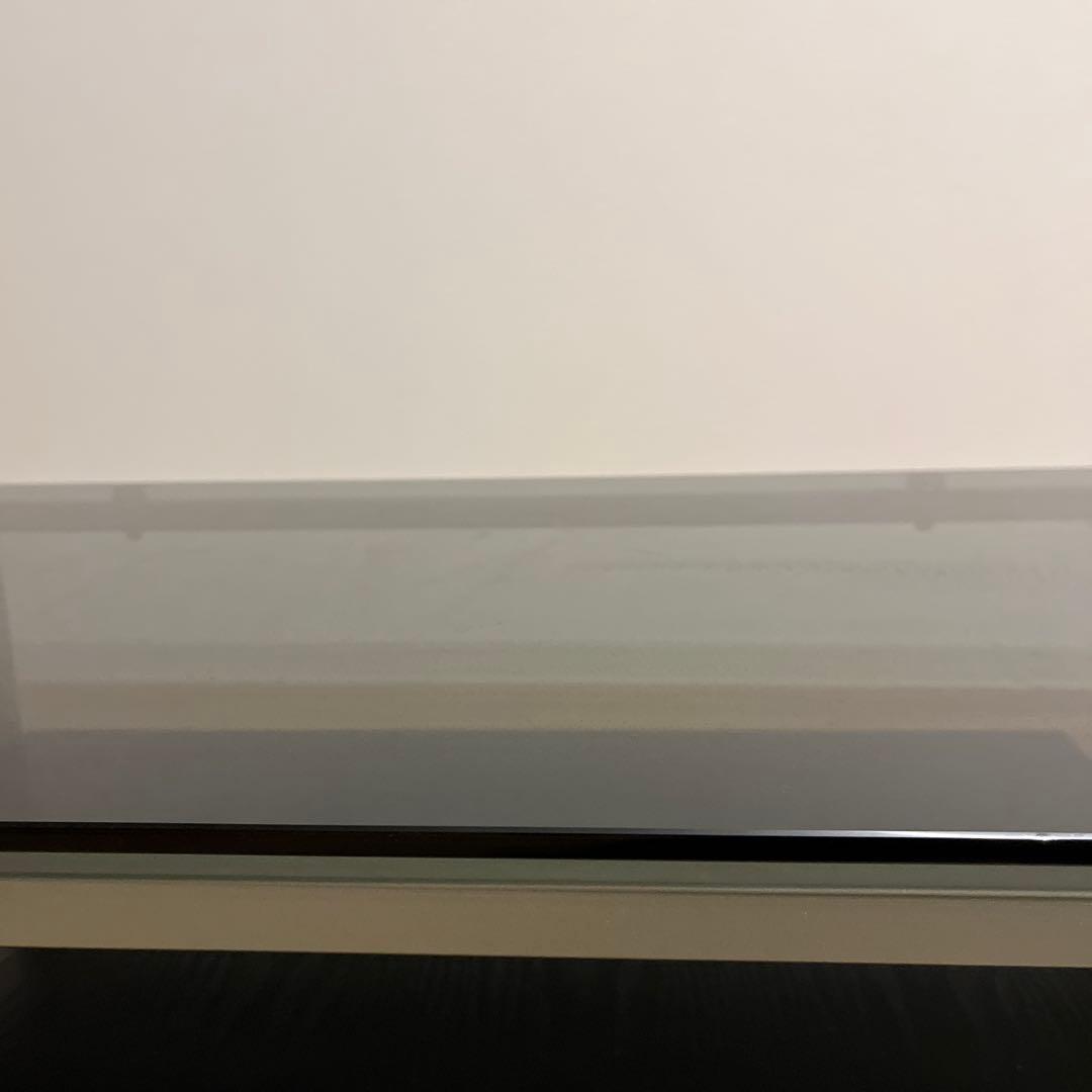 未使用　ガラス　ローテーブル　ニトリ