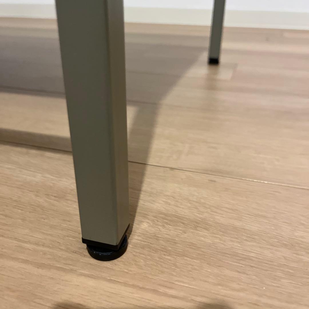 未使用　ガラス　ローテーブル　ニトリ