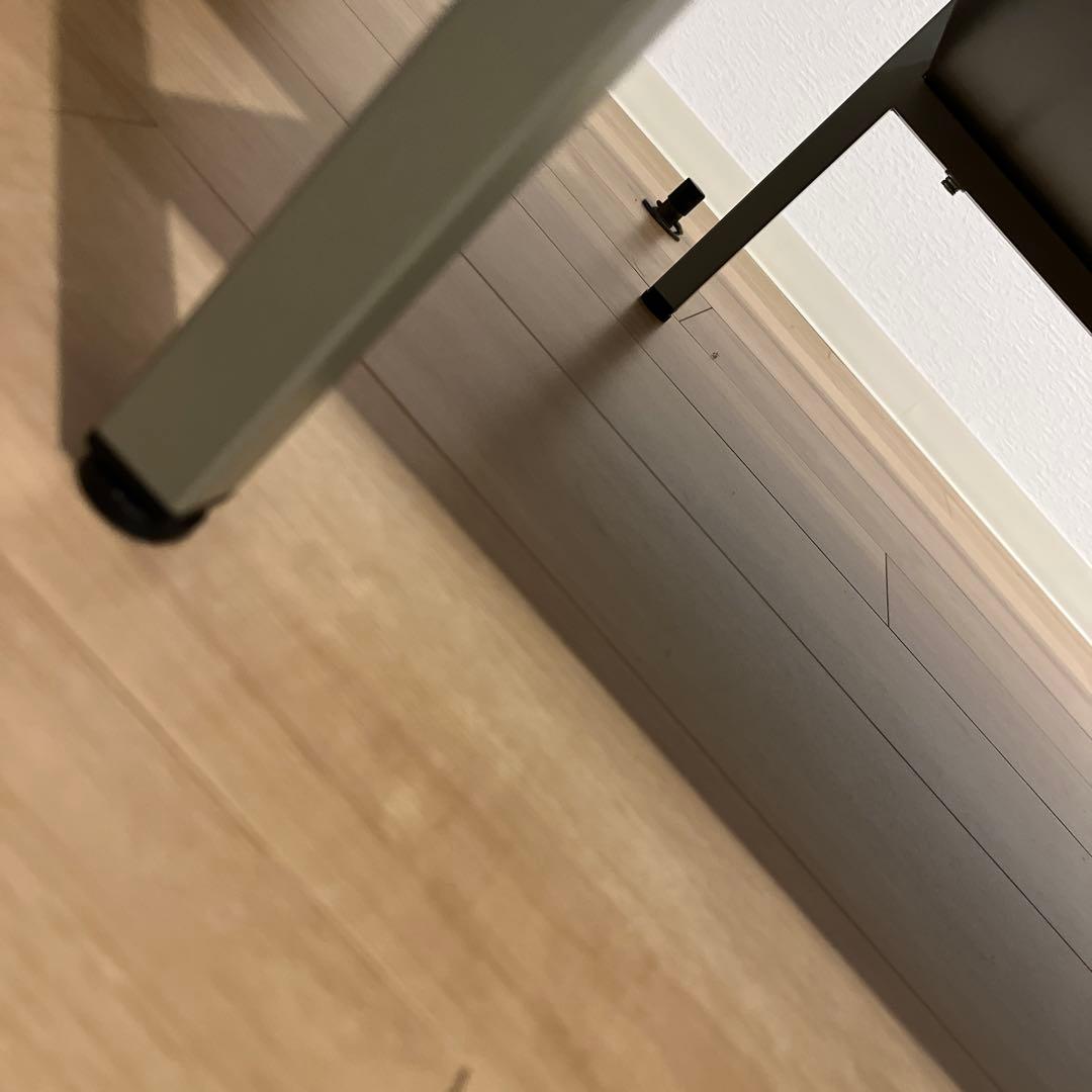 未使用　ガラス　ローテーブル　ニトリ