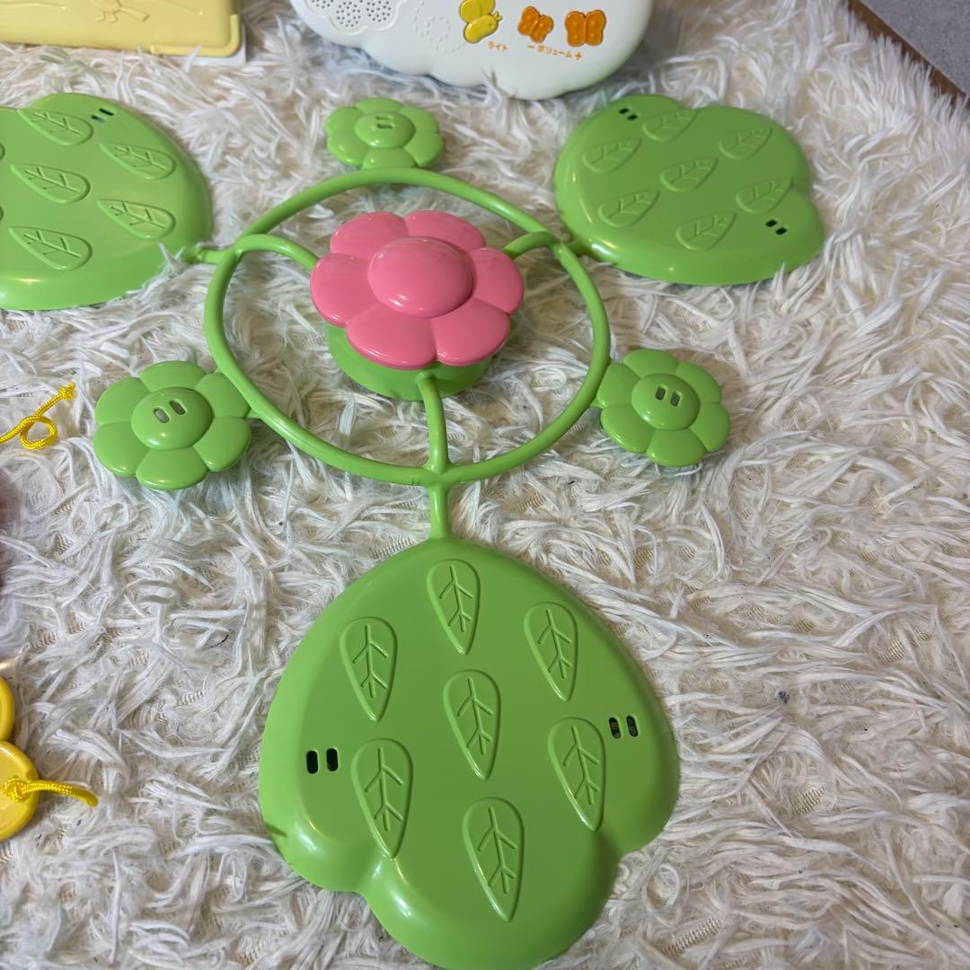 ほぼ未使用 くまのプーさんプーメリー えらべる回転6wayジムにへんしんメリー