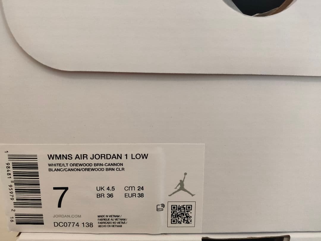 24cm 新品 NIKE ナイキ WMNS AIR JORDAN 1 LOW