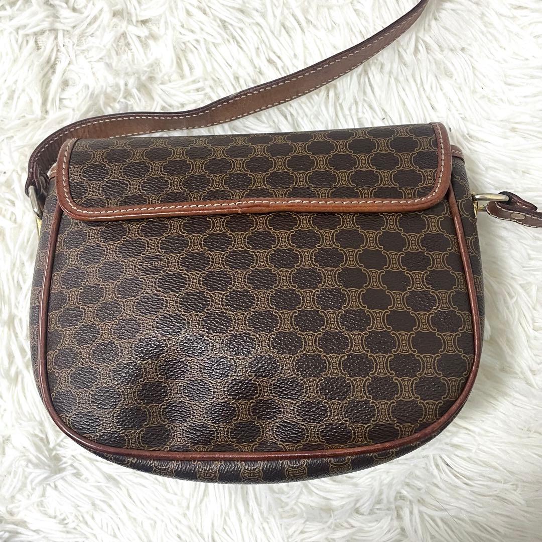 CELINE ションダーバッグ　オールドセリーヌ　マカダム　ヴィンテージ