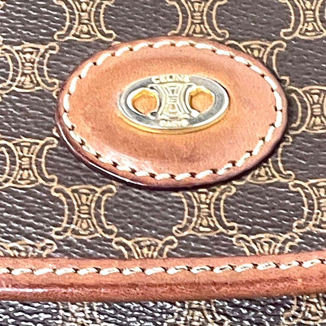 CELINE ションダーバッグ　オールドセリーヌ　マカダム　ヴィンテージ