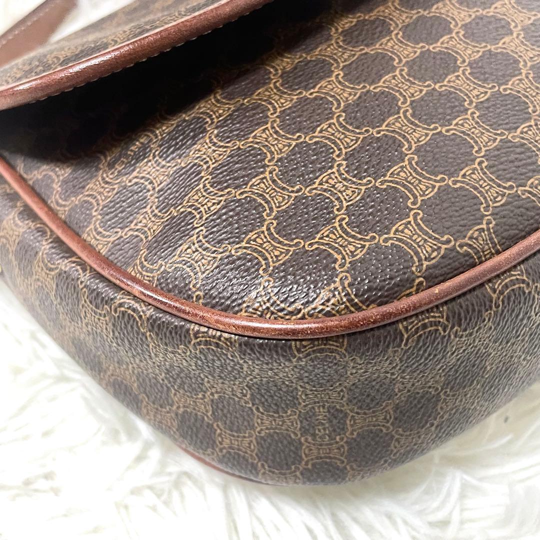 CELINE ションダーバッグ　オールドセリーヌ　マカダム　ヴィンテージ