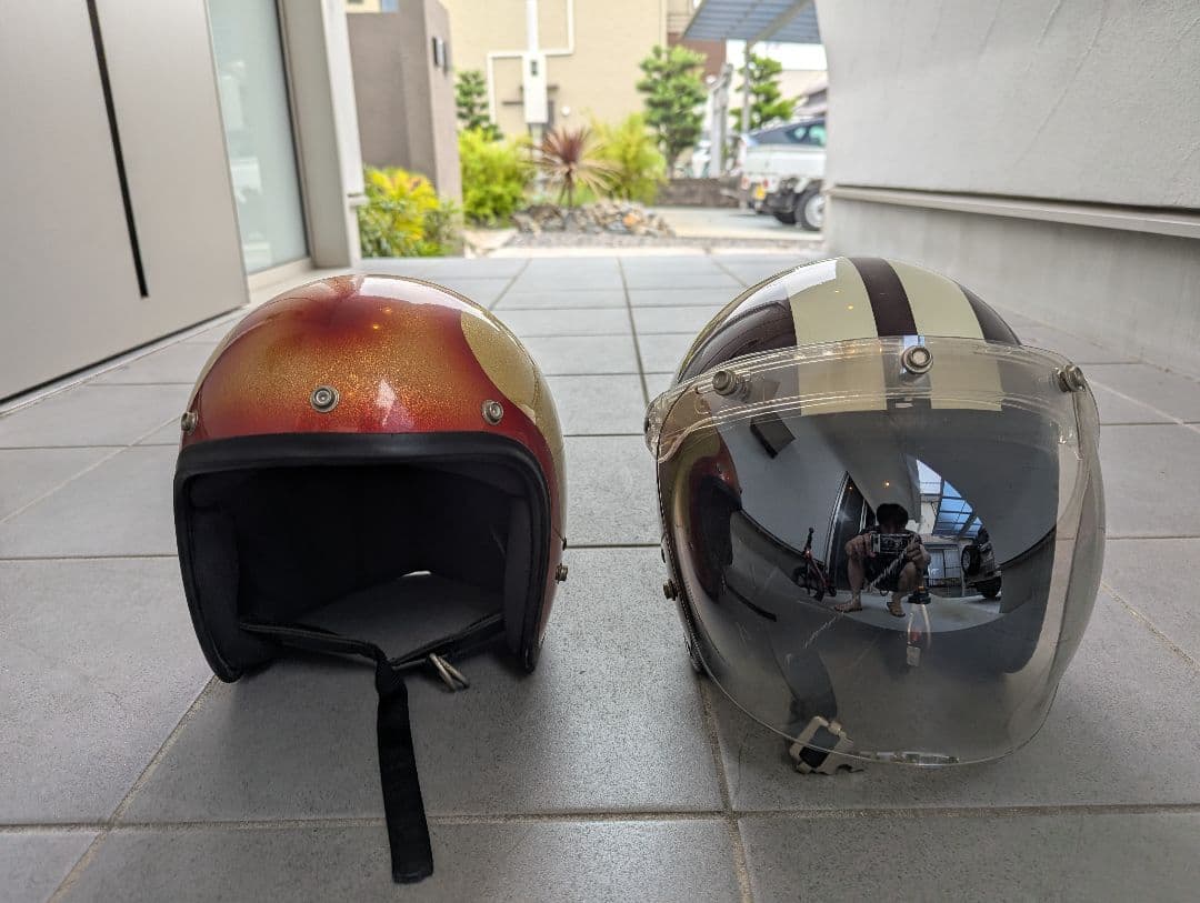 [極美品・未使用・デッドストック]ビンテージヘルメット