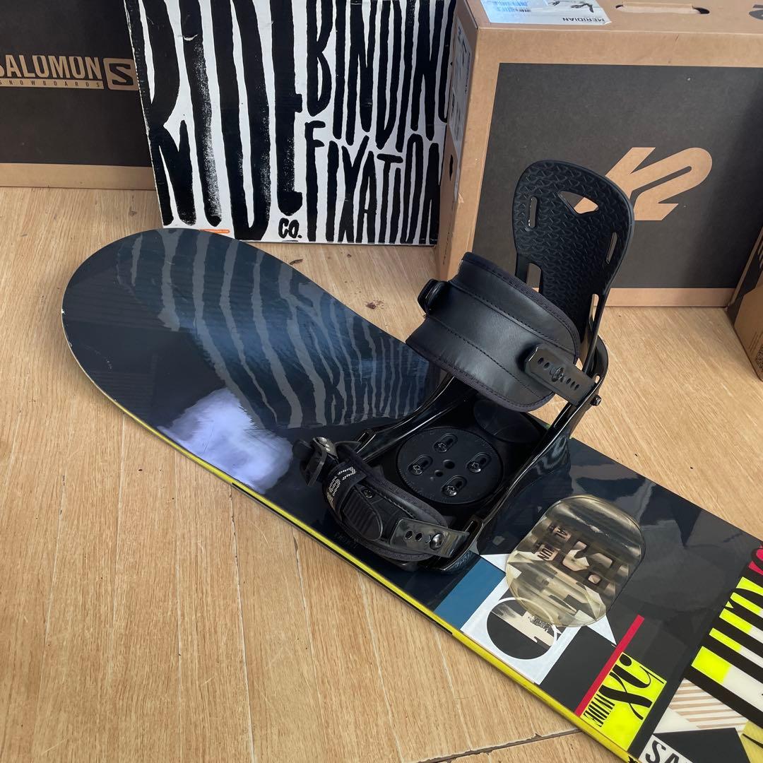 SALOMON×CSB　サロモン　バインディング付スノーボードセット