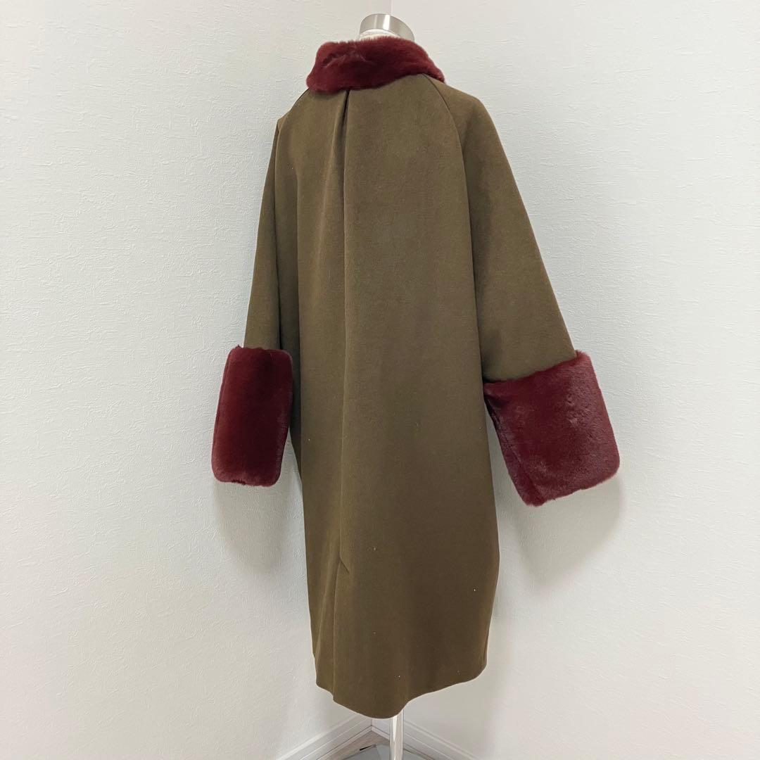 PAMEOPOSE✨パメオポーズ　マンダリンコクーンコート　ファー