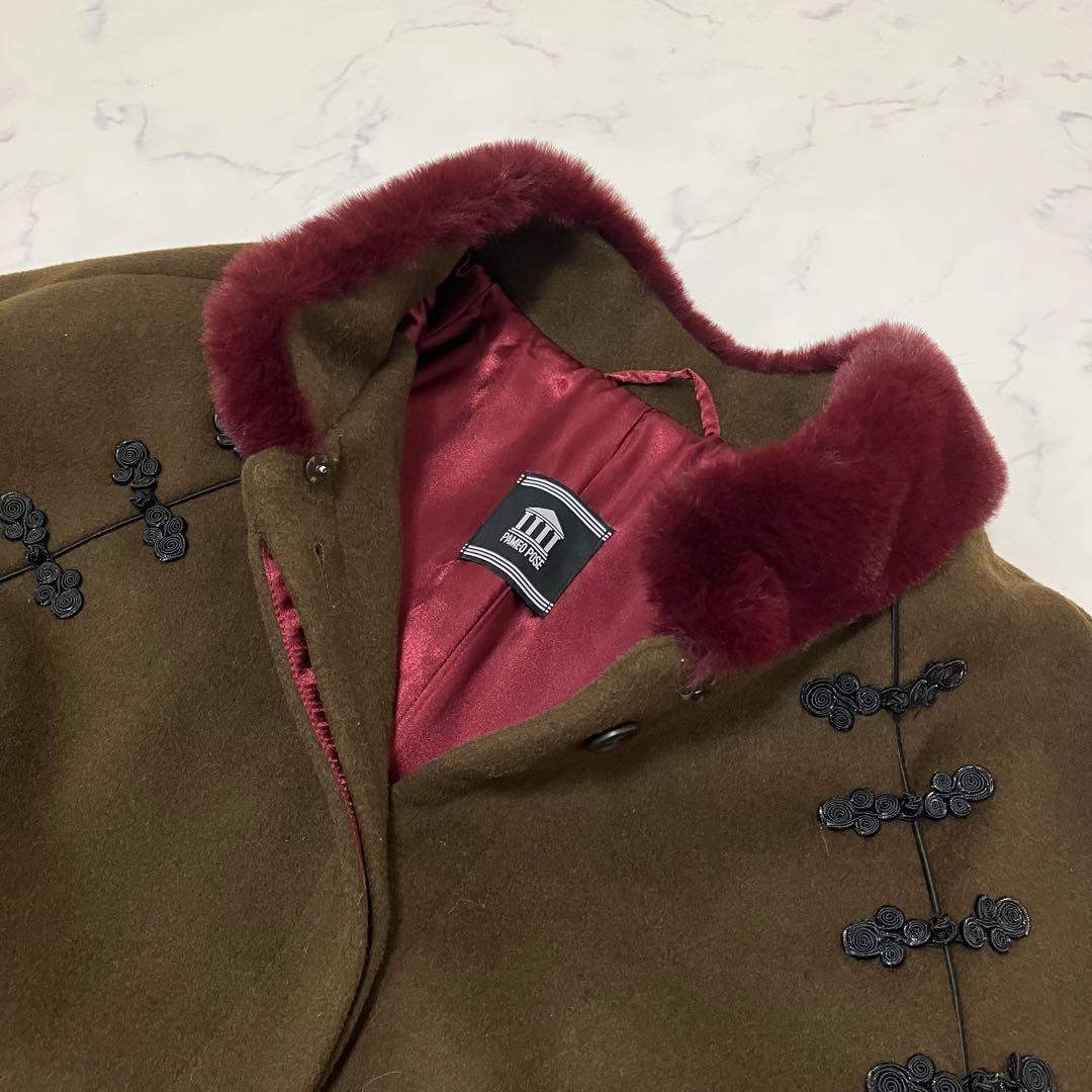 PAMEOPOSE✨パメオポーズ　マンダリンコクーンコート　ファー