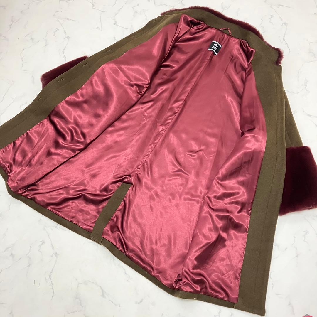 PAMEOPOSE✨パメオポーズ　マンダリンコクーンコート　ファー