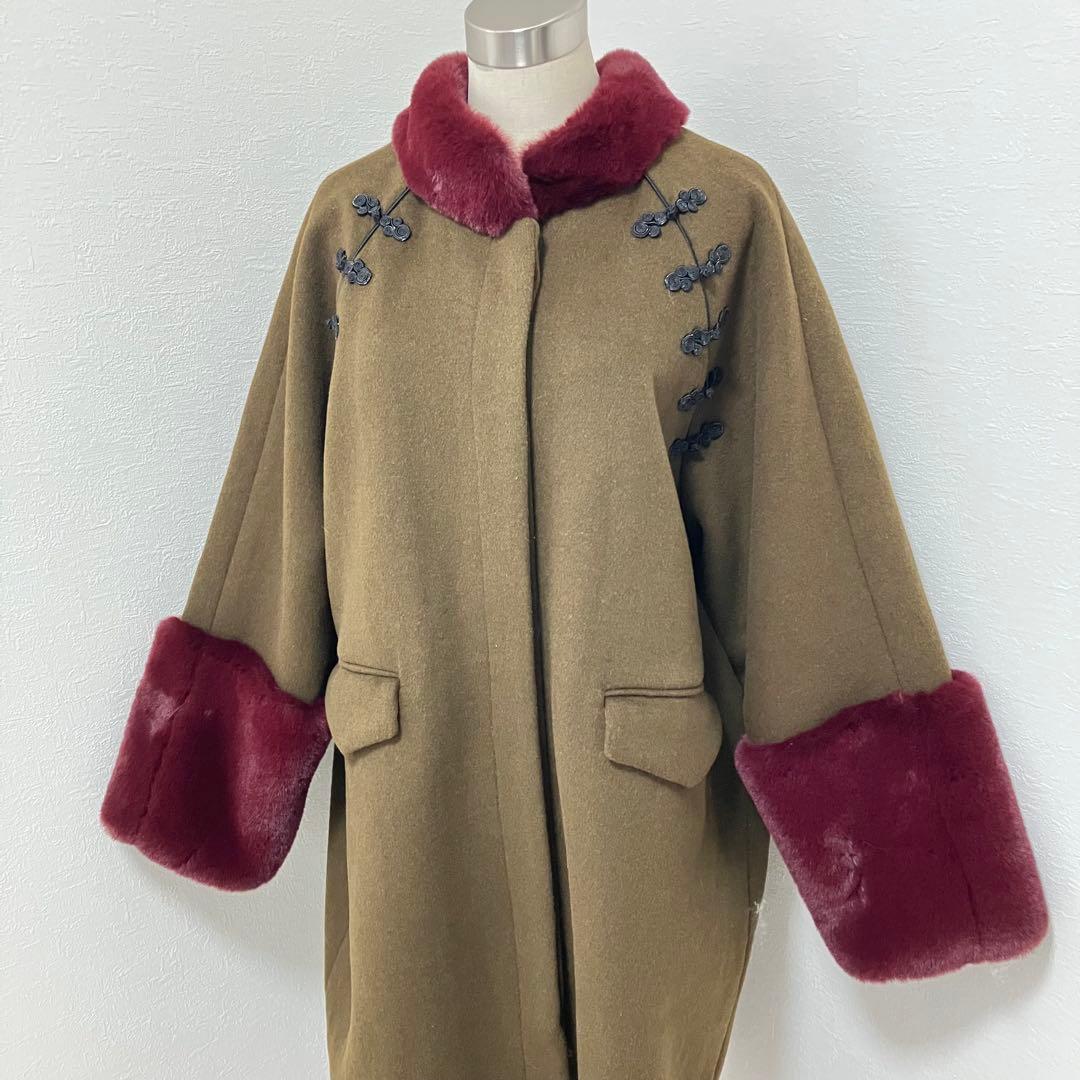 PAMEOPOSE✨パメオポーズ　マンダリンコクーンコート　ファー