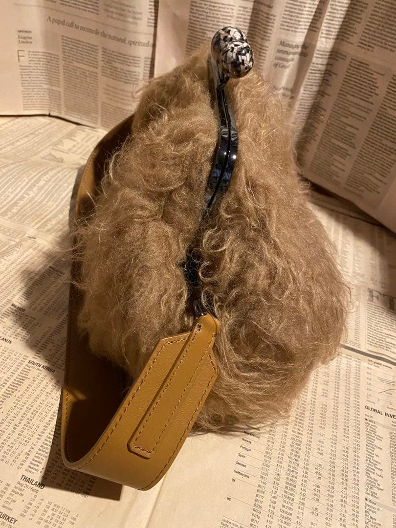 WEEKEND MaxMara☆パスティチーノバッグ(テディベア風)