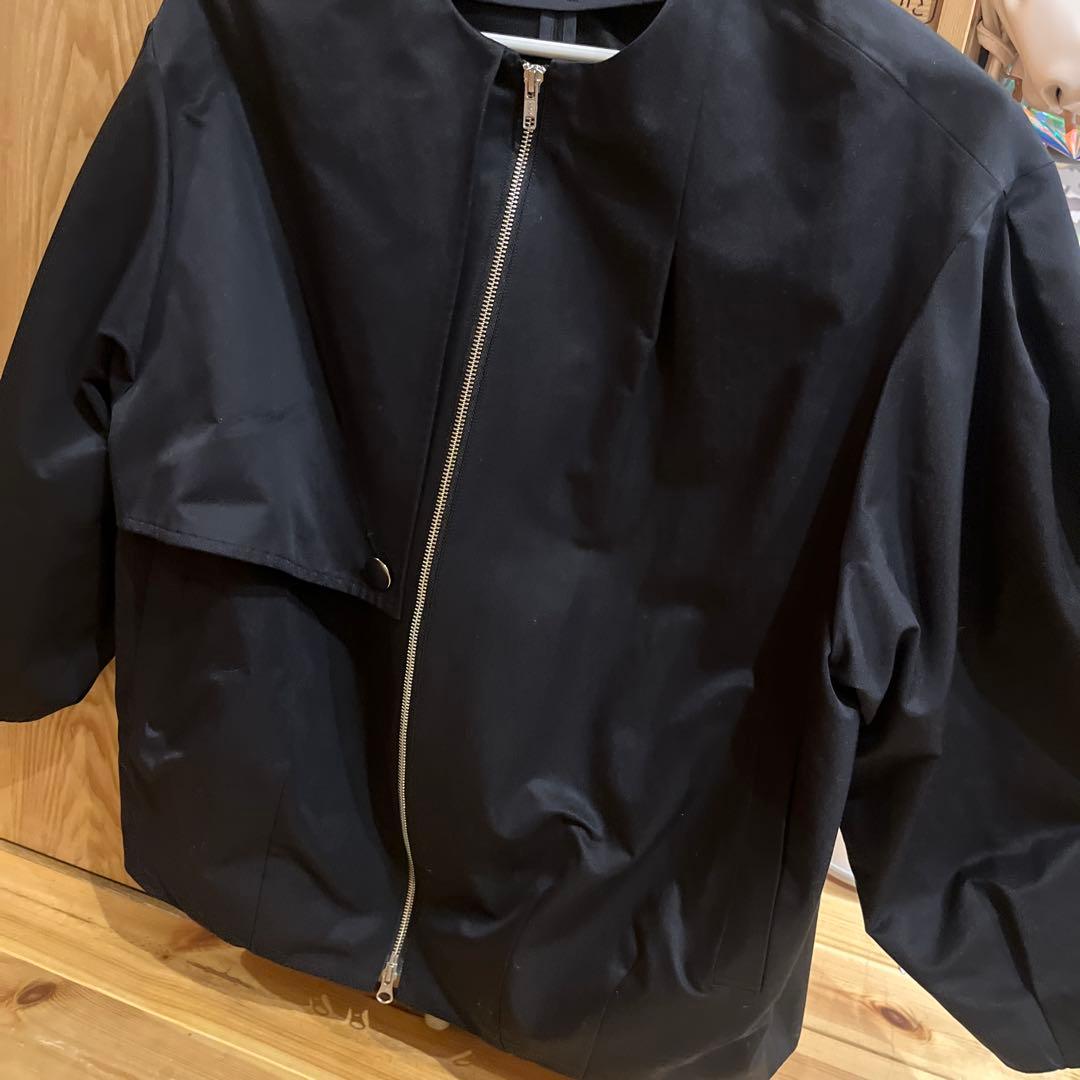 soyy. nocolor zip jacket /ブラック