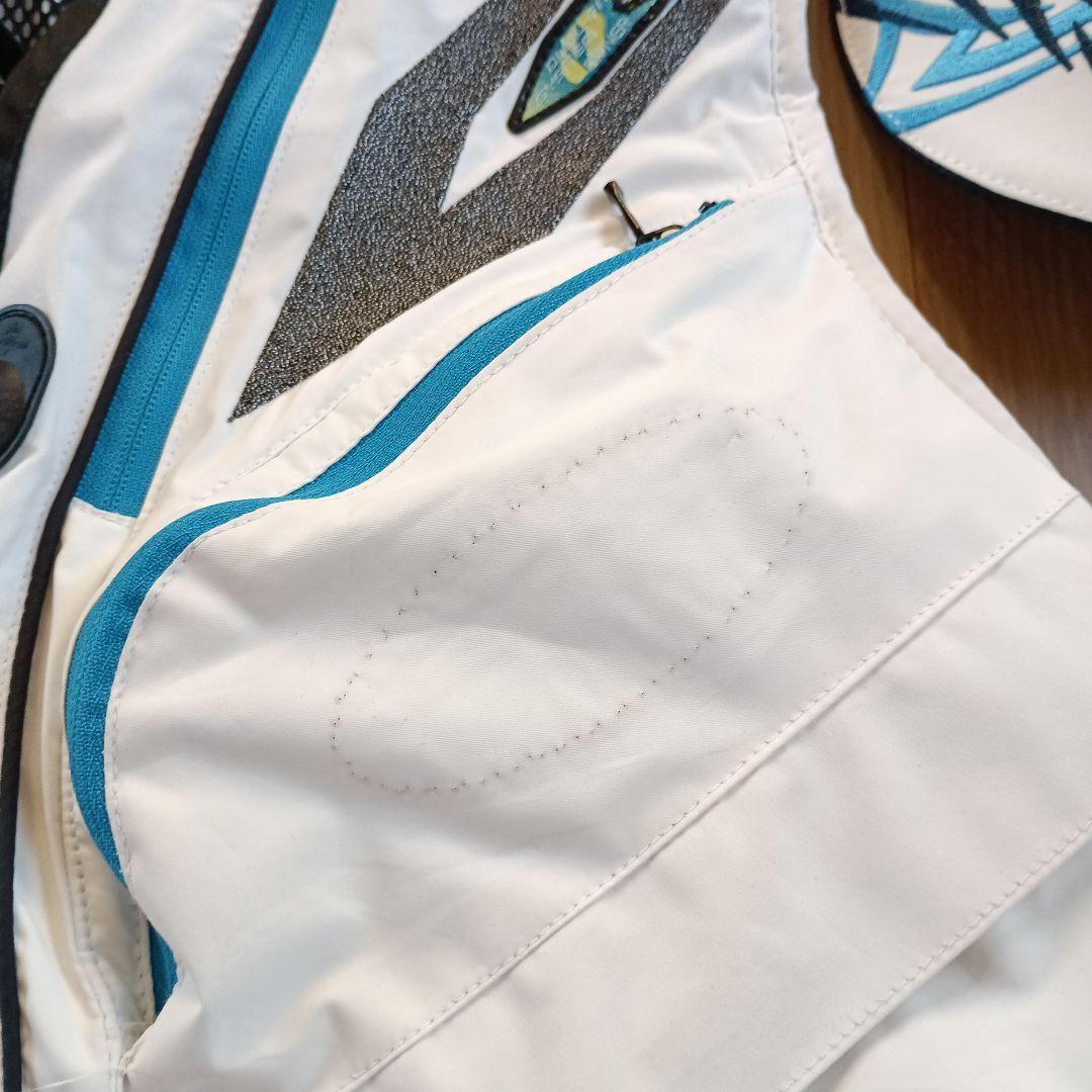 OWNER フィッシングベスト Lサイズ ホワイト