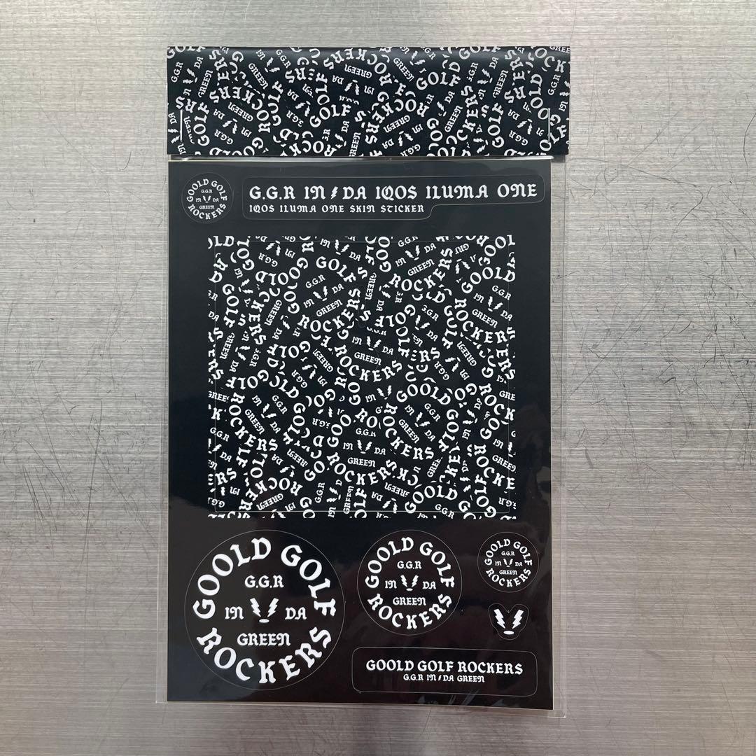 GOOLD GOLF ROCKERS iQOS ILUMA シール【ブラック】