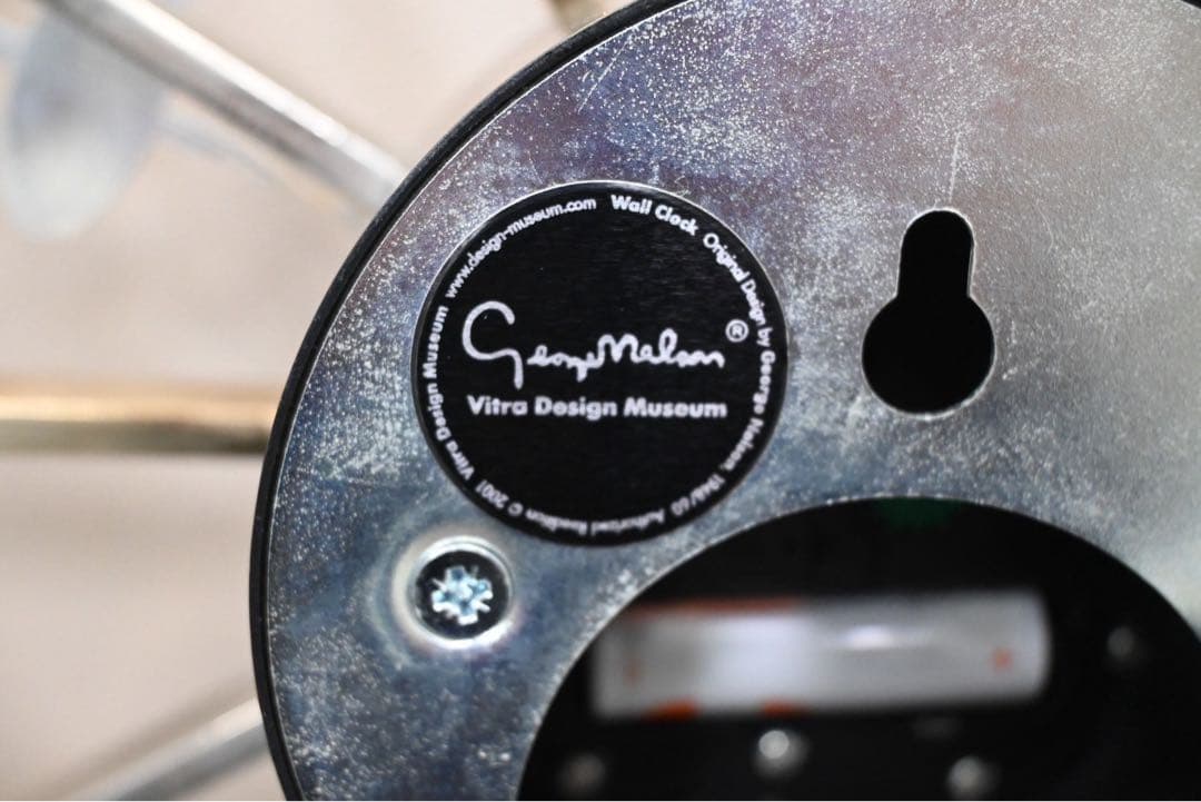 【極美品】 Vitra ヴィトラ スタークロック ジョージ・ネルソン