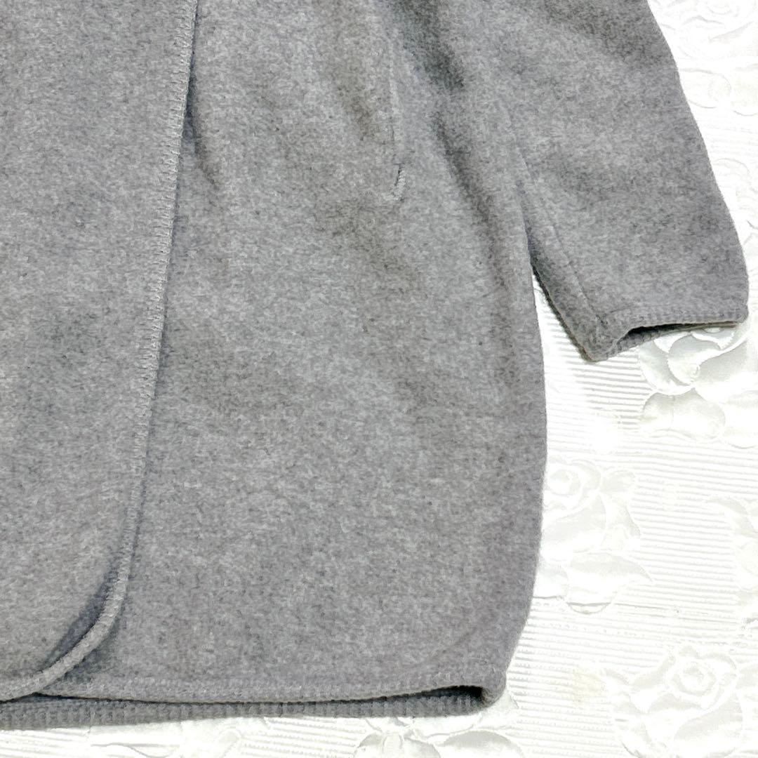 美品❤︎ イタリア製 エルマンノシェルヴィーノ フリル襟 アンゴラ ウールコート