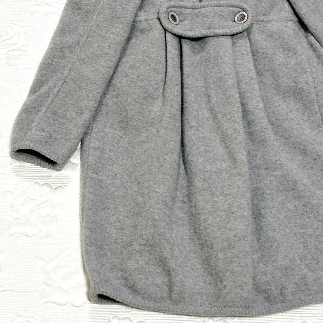 美品❤︎ イタリア製 エルマンノシェルヴィーノ フリル襟 アンゴラ ウールコート