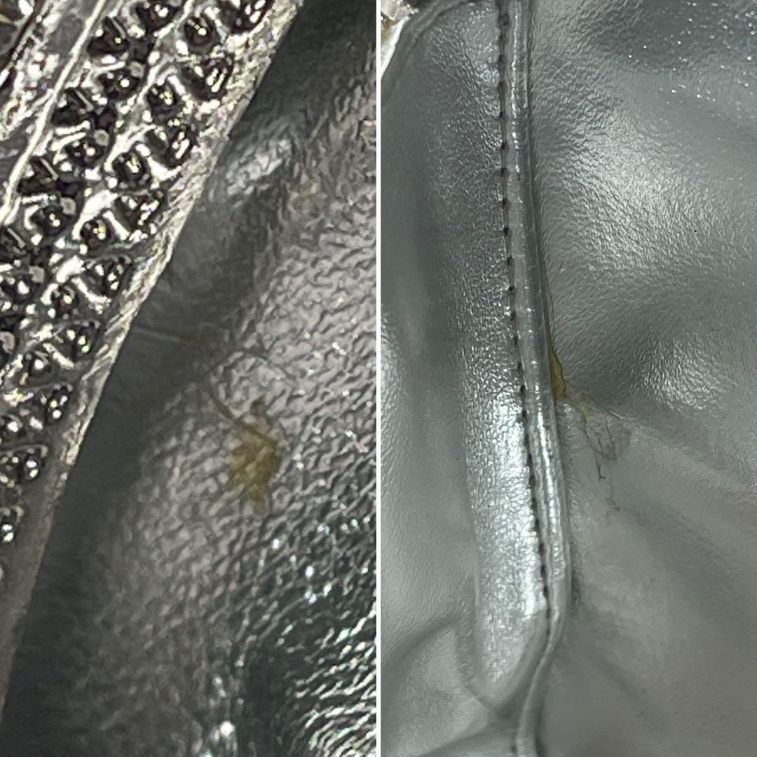 ネコ型 猫型 ダイカット ラインストーン バッグ 鞄 キラキラ パーティー 豪華