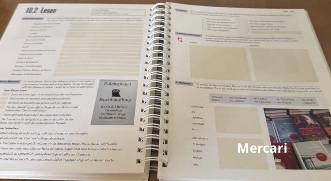 【新品】Auf geht's Beginning German language