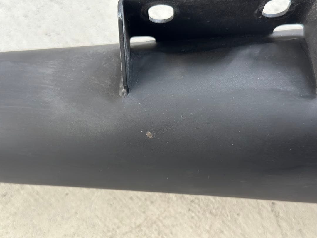 GOODS SR400(FI) テーパーコーン スリップオンマフラー ブラック