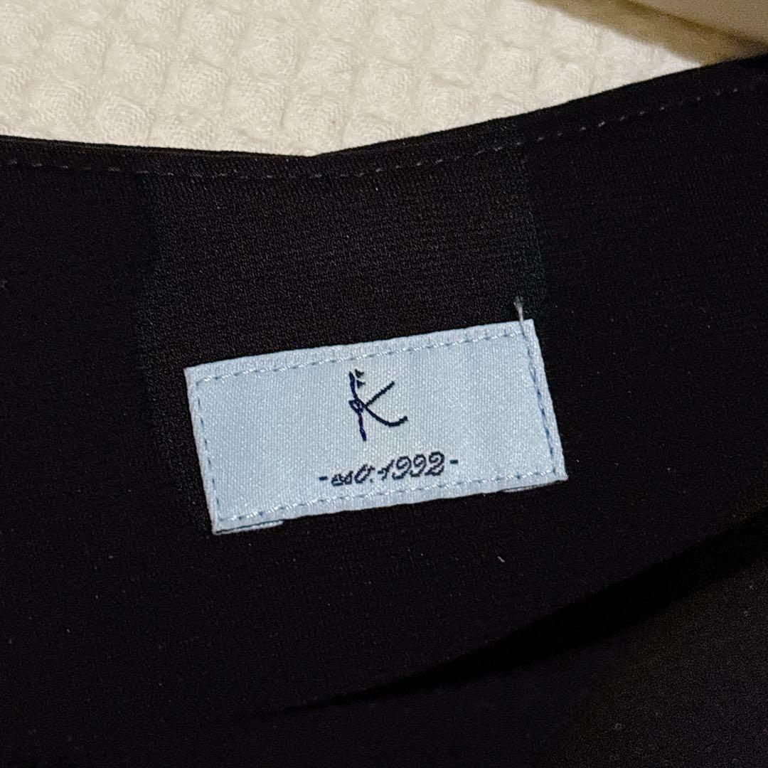 新品✨組曲 洗えるジャージコンビプリーツ ワンピース 近年 大きい ゆったり