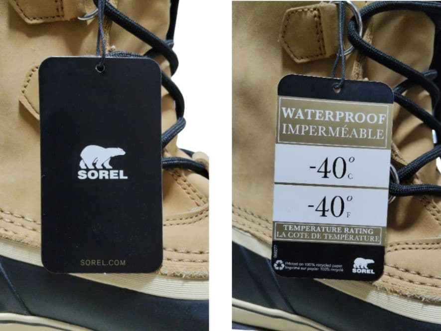 こ*屋様 新品ブーツ ソレル カリブー ウォータープルーフ NM1000-281