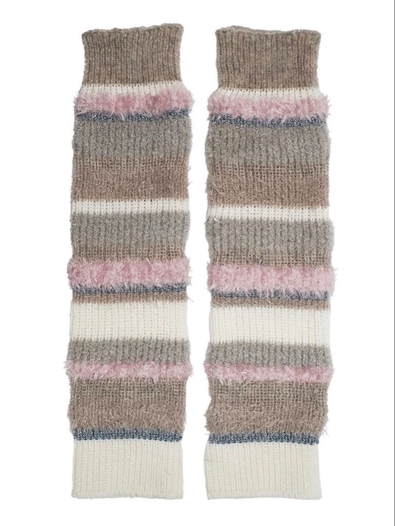 小物 rurumu: multi stripe arm warmer