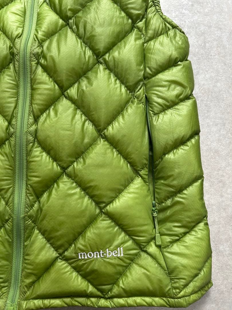 未使用級 mont-bell EXライトダウンベスト L