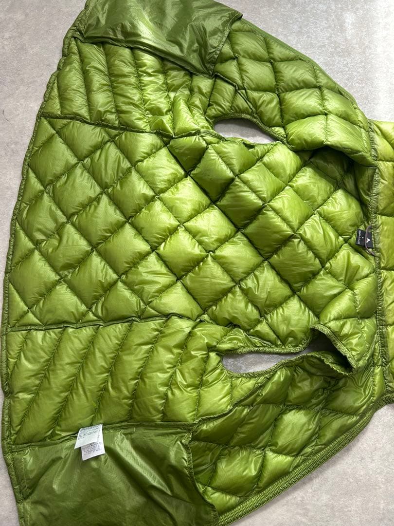 未使用級 mont-bell EXライトダウンベスト L