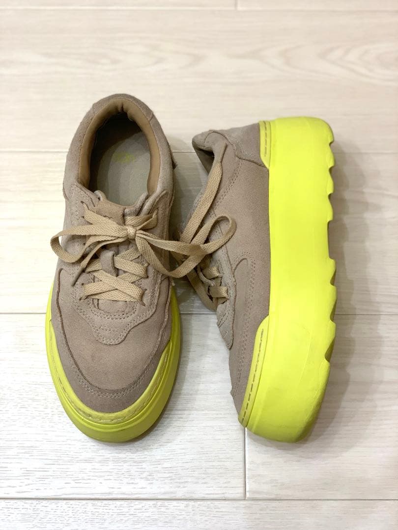 靴 UGG Marin Mega Lace Sand/Pearfect 24cm