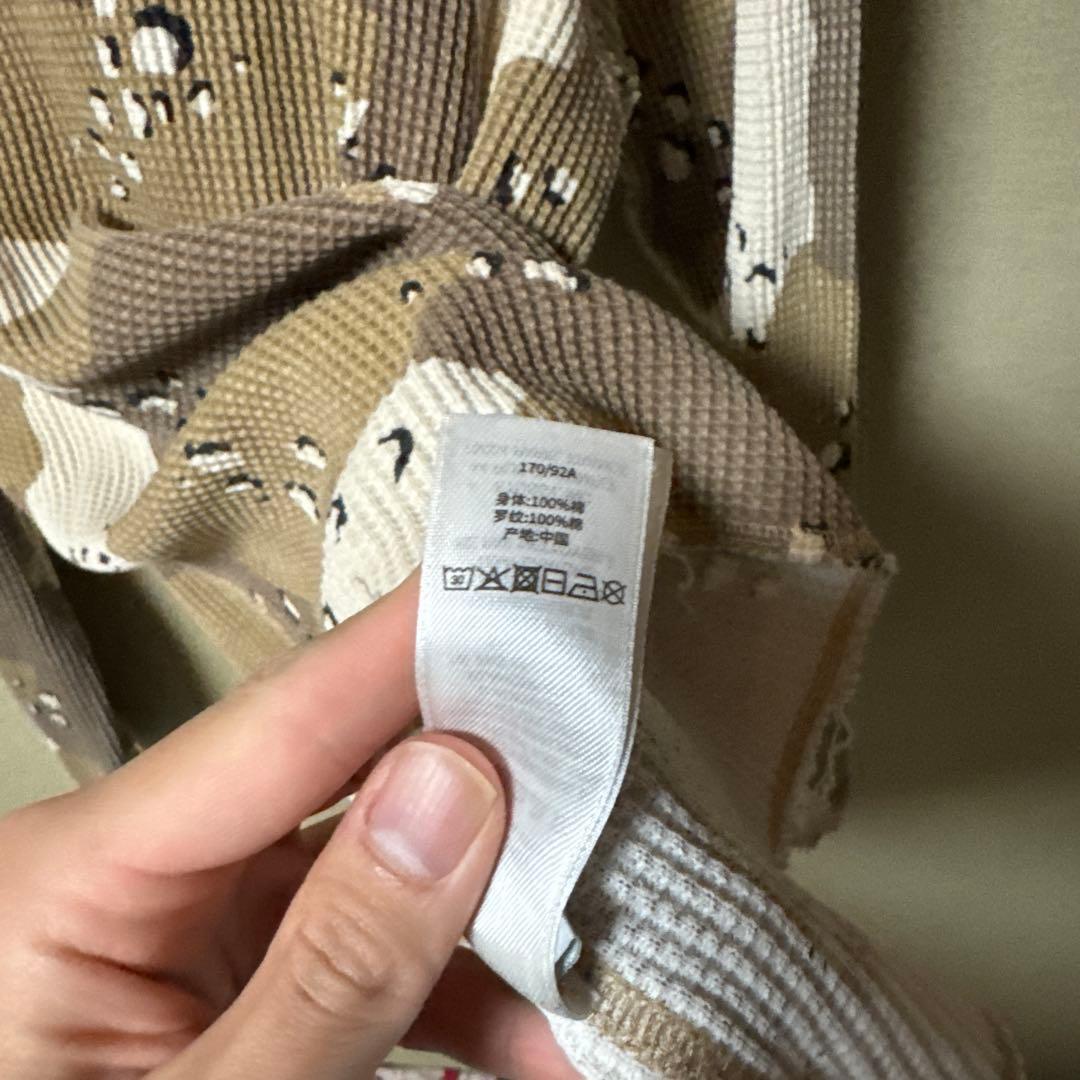 STUSSY BASIC THERMAL DESERT CAMO サーマル