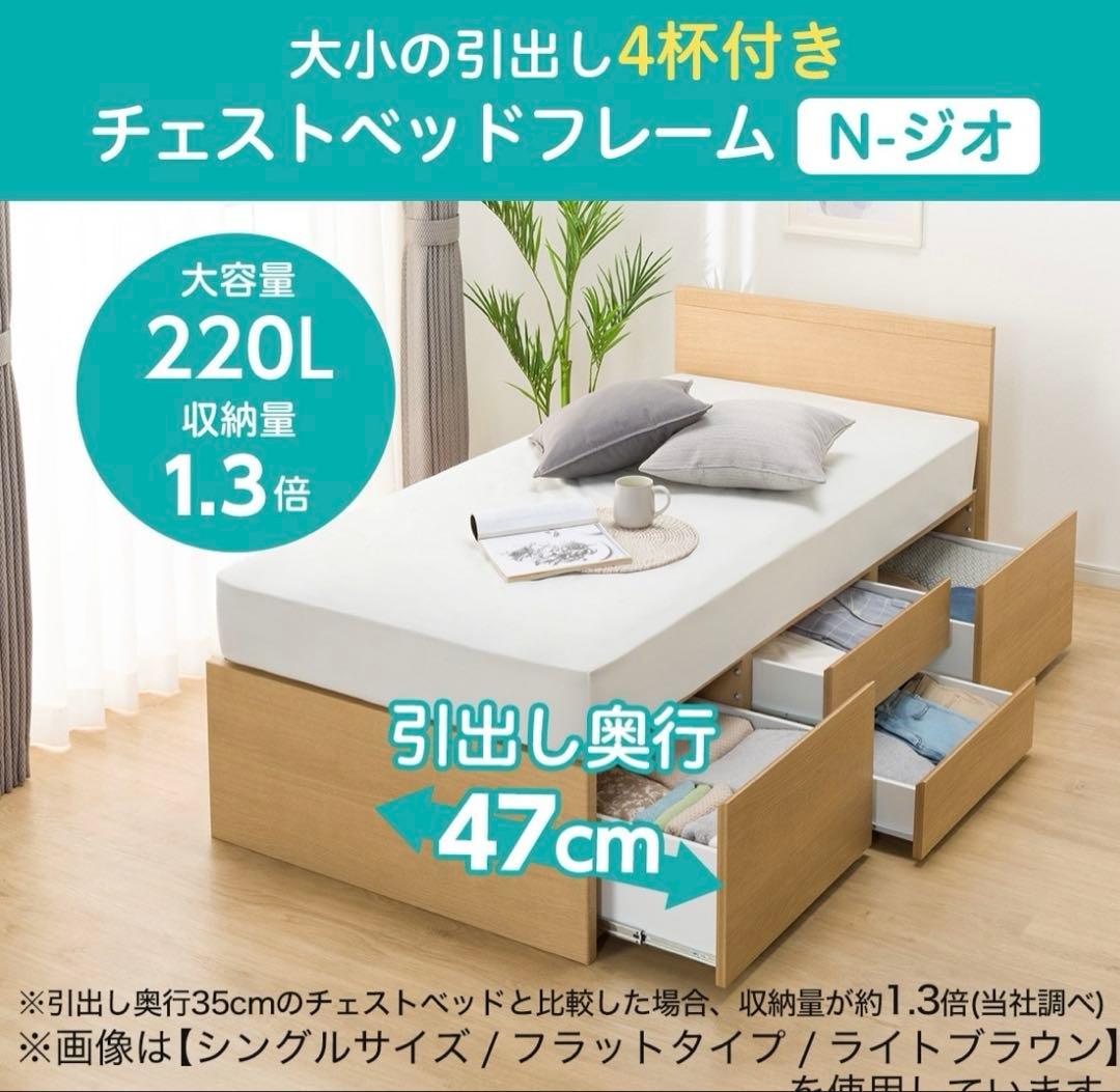 ニトリ　すのこ　ベッド