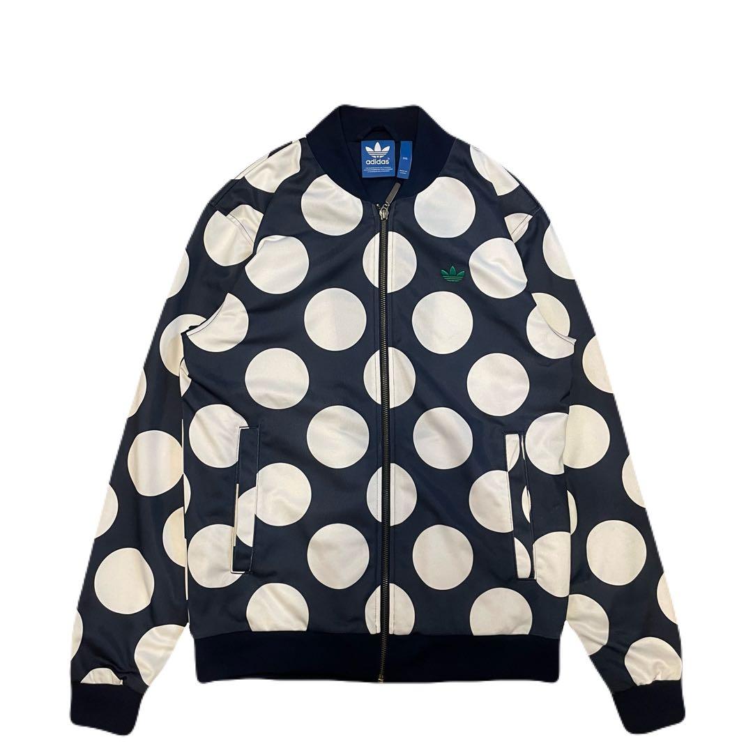 adidas originals トラックジャケット　ドット柄　スタンスミス　M