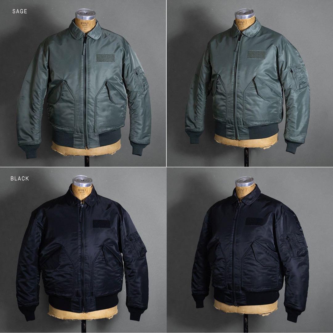 本日13時30まで価格‼️MサイズCWP-45PフライトジャケットUS.MODEL