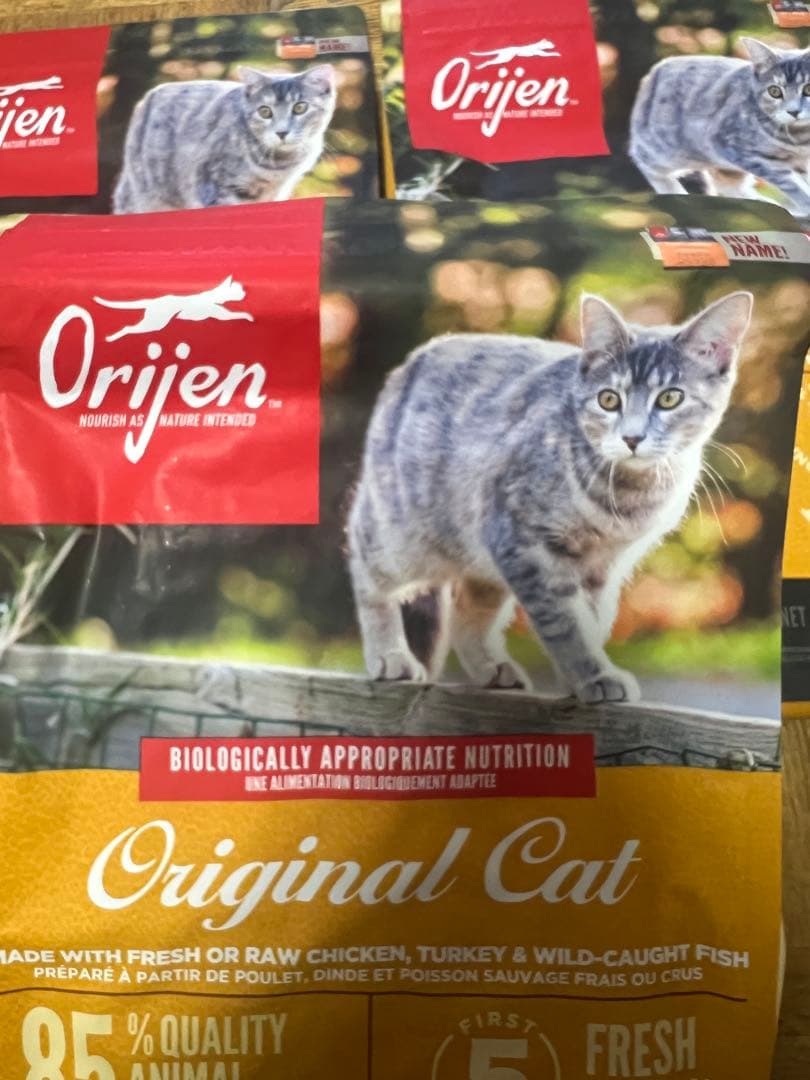 16日まで！カナダ産 オリジン オリジナルキャット 1.8kg×3