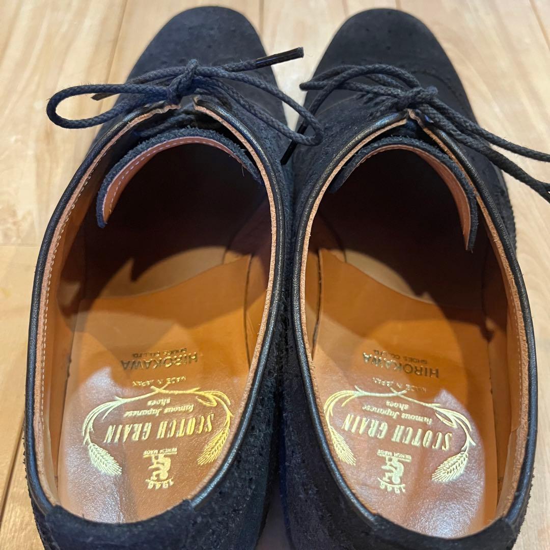 Mr.J　スコッチグレイン HIROKAWA ブラック　25cm