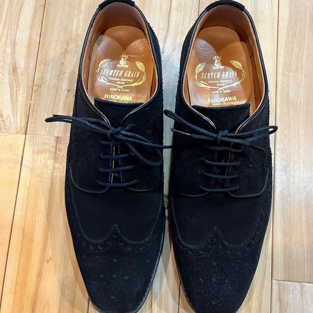 Mr.J　スコッチグレイン HIROKAWA ブラック　25cm