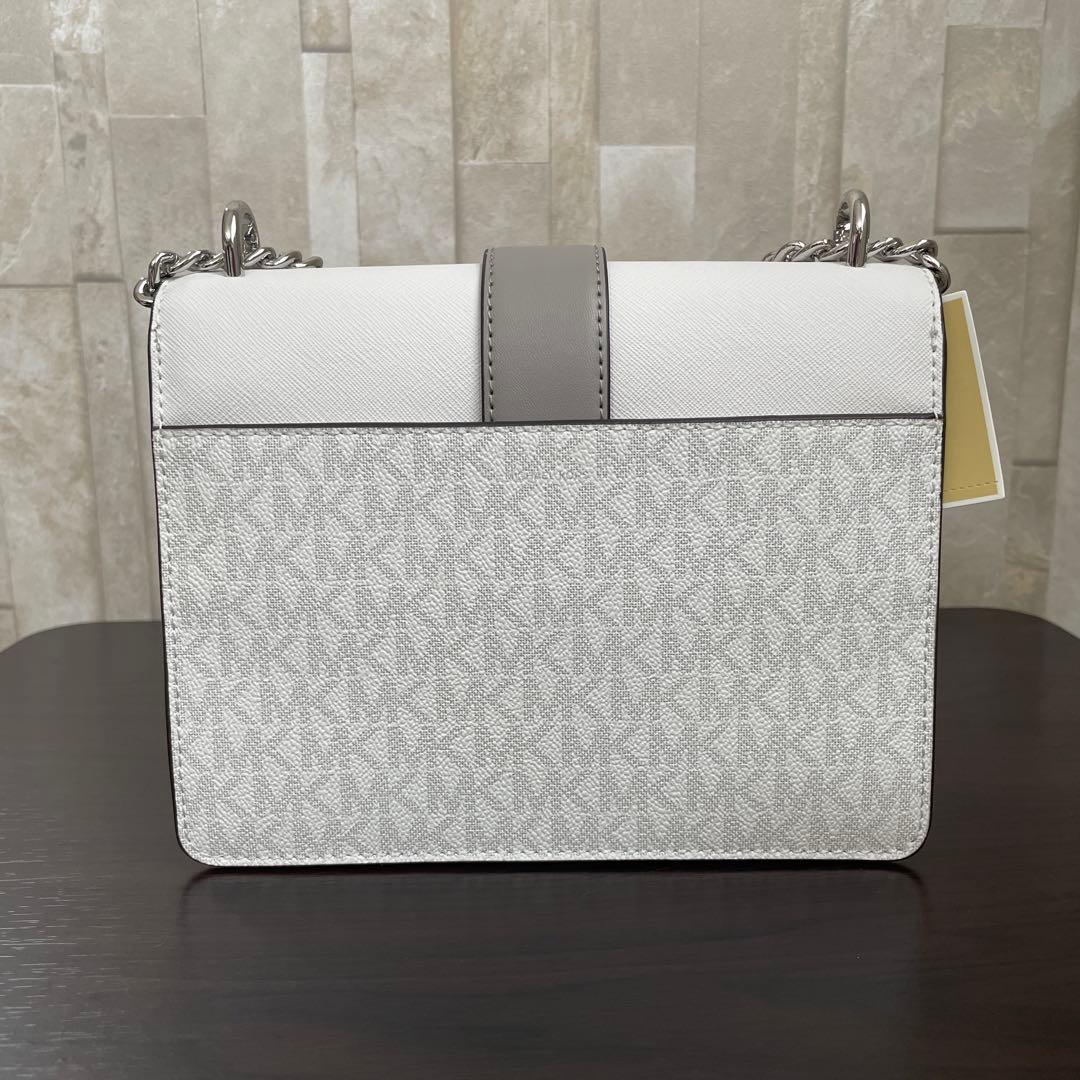 最終値下げ！訳あり新品 MICHAEL KORS ショルダーバッグ ホワイト