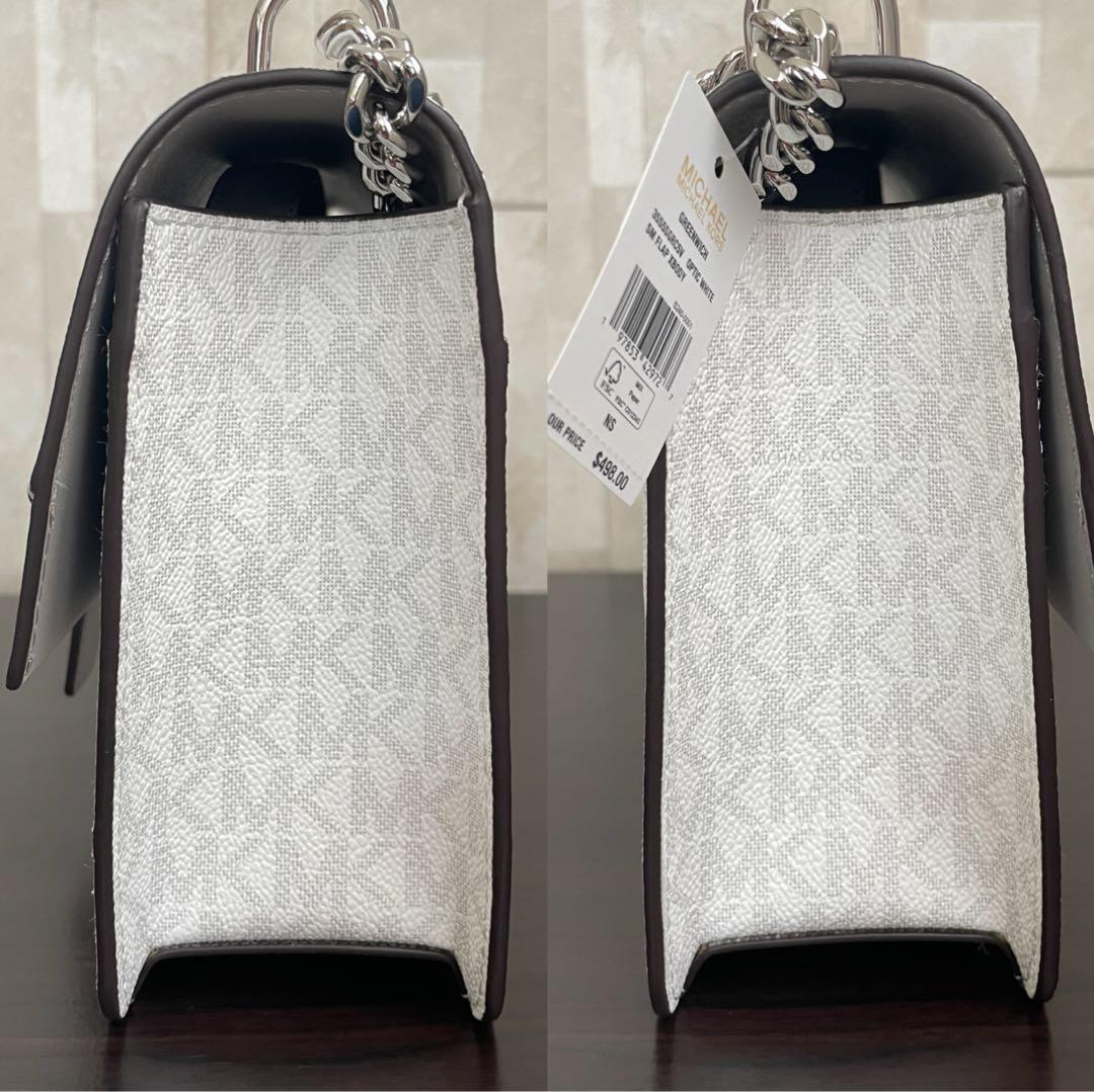 最終値下げ！訳あり新品 MICHAEL KORS ショルダーバッグ ホワイト