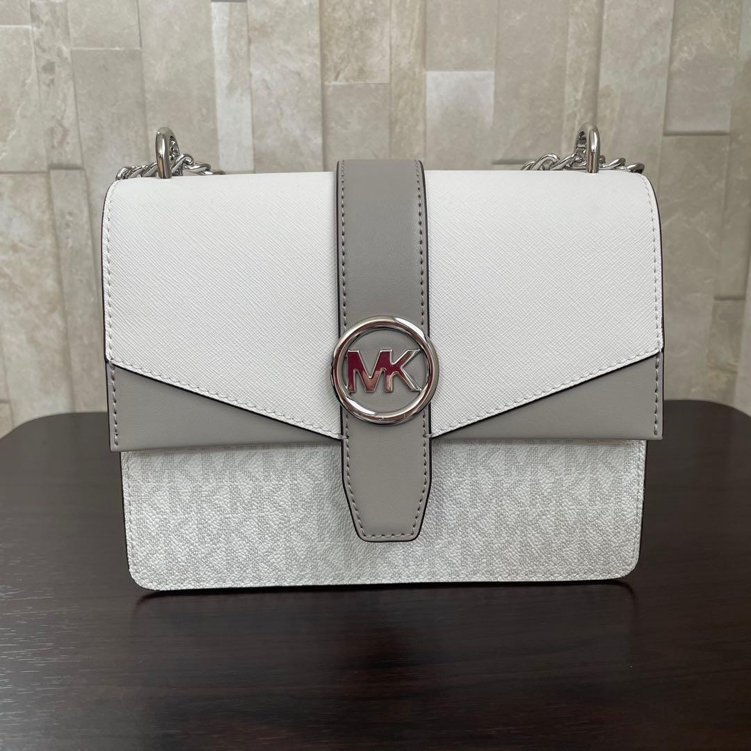 最終値下げ！訳あり新品 MICHAEL KORS ショルダーバッグ ホワイト