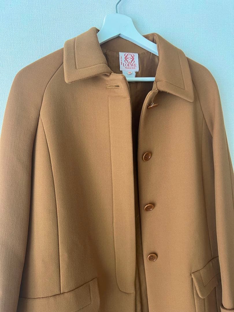 LOEWE ロエベ　ウール100%　チェスターコート 38 美品！
