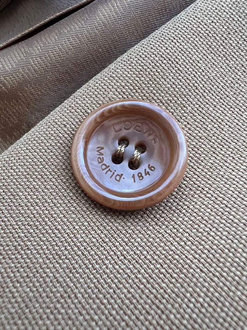 LOEWE ロエベ　ウール100%　チェスターコート 38 美品！