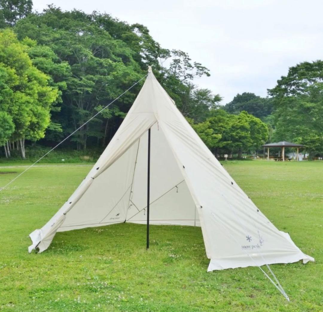極美品✨peak タープエクステンションテント4 アイボリー 雪峰祭限定