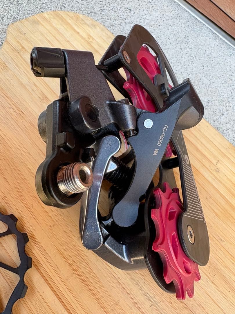 Shimano RD-R8000 改 ビッグプーリーお試し様に