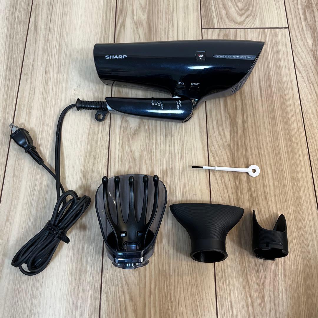 シャープ ドライヤー プラズマクラスター搭載 スカルプエステ IB-JX9K-B