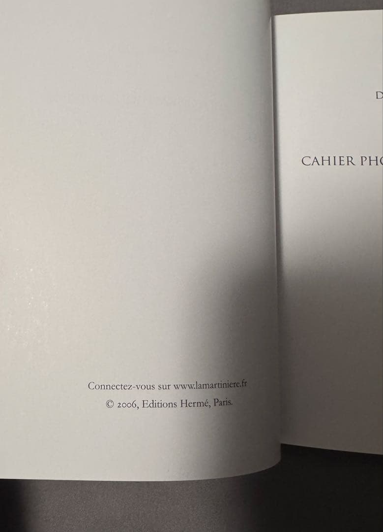 絶版 Cahier photographique 1970-1990