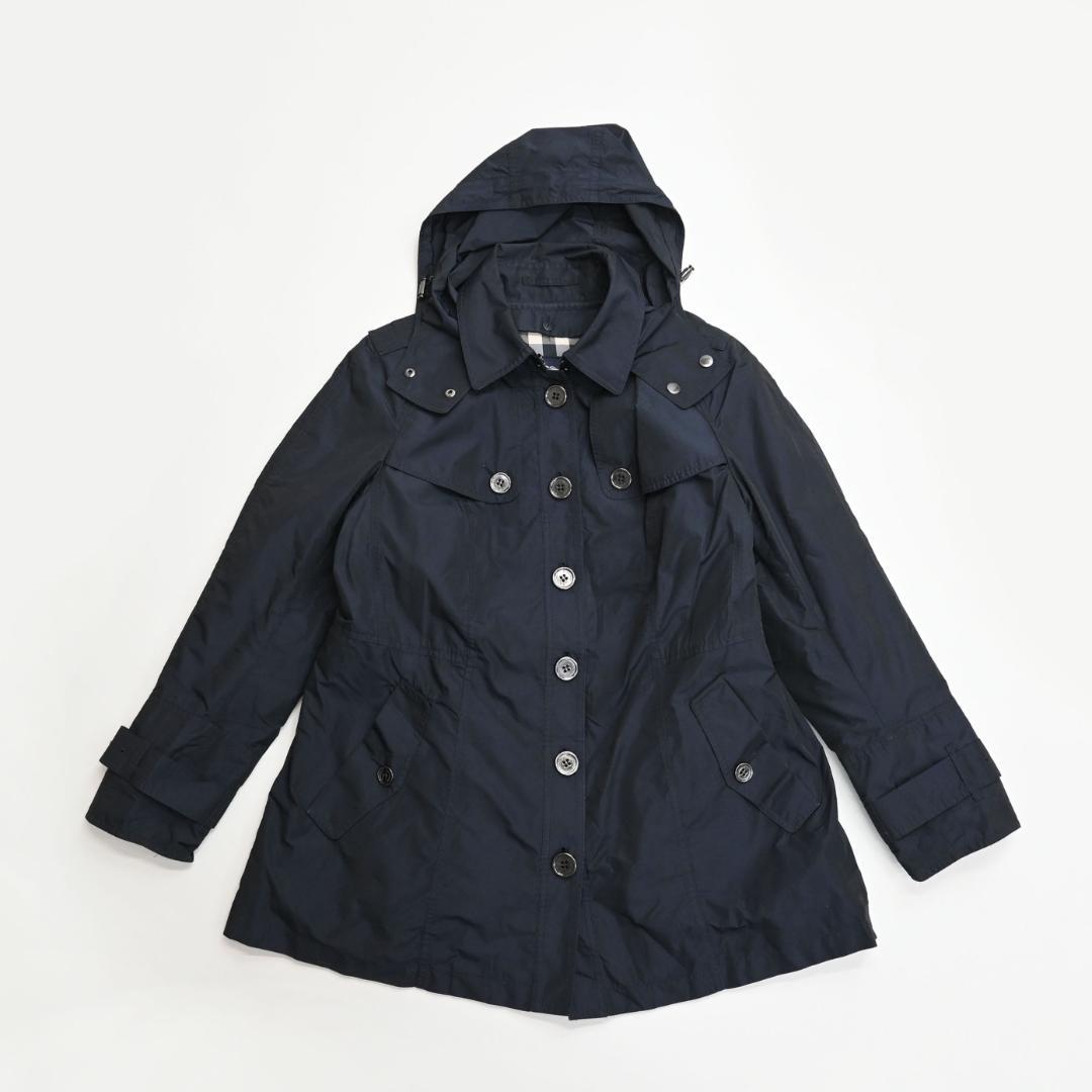 48285★年 バーバリーロンドン トレンチコート ノバチェック ライナー付き”