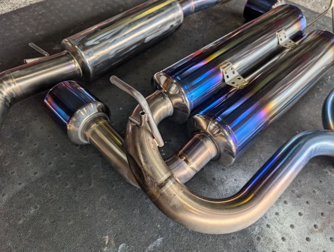 Z34 フェアレディZ アミューズ チタン マフラー