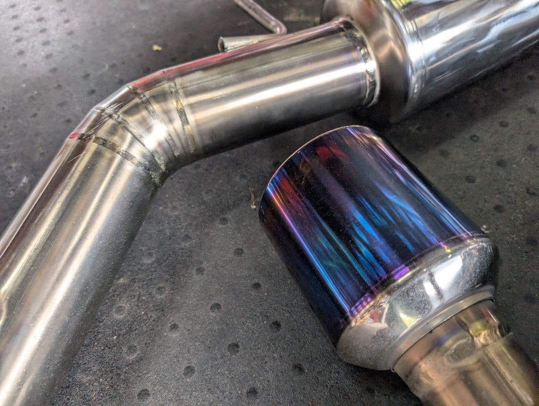 Z34 フェアレディZ アミューズ チタン マフラー